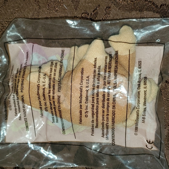 Teenie Beanie Baby 1998 Bongo New - Picture 3 of 4